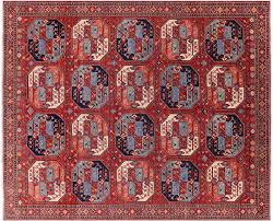 bokhara hand knotted rug 9 1 x 10 11