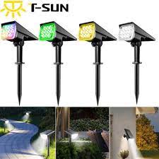 T Sun Led Garden Solar Spot Light