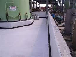 chemical resistant concrete floor