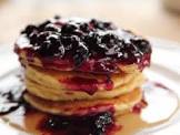 blueberry syrup  pancakes    nigella lawson