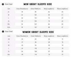 Mens T Shirt Sizes To Womens Cbm Printing