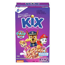 kix corn cereal berry berry paw