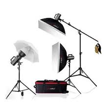 Studio Flash System 1200ws 3 Point Photo Lighting Kit Bowens S Fit Portrait Nude Ebay