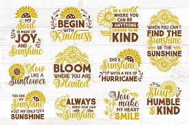 Laughter is the sun that drives winter from the human face. — victor hugo. Sunflower Svg Bundle Sunshine Quotes Sayings 1133757 Cut Files Design Bundles