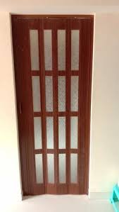Glass Pvc Folding Door For Bathroom 12