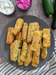 how to make easy baked zucchini fries