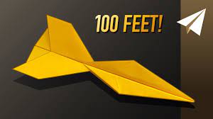 best paper airplane that flies
