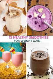 high calorie smoothies for weight gain