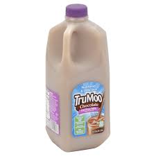 trumoo fat free chocolate milk half