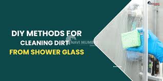Cleaning Dirt From Shower Glass