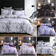 marble patterned bedding set of 3 bed
