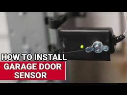 how to install garage door sensor ace