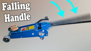 how to fix a falling floor jack handle