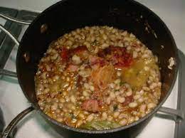 purple hull peas ham hocks cooking