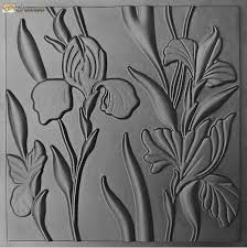Irises Plastic Mold 3d Panel For
