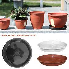 plastic garden flower pot plant saucers