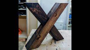 x shaped farm table legs you