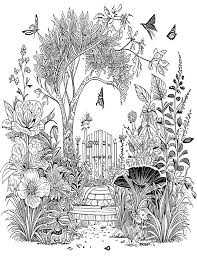 Book2 26 Fantasy Garden Grayscale