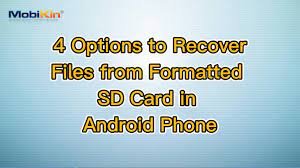 recover files from formatted sd card