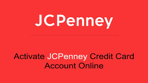 activate jcpenney credit card account