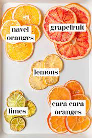 how to dehydrate orange slices in the