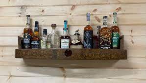 Bourbon Barrel Liquor Cabinet Work