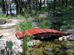 Pond Bridges And Cusom Built Koi Pond