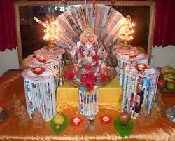 It's a good idea to ask your children to help you with the decor. Ganpati Decoration Ideas For Home The Royale