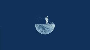 Astronaut in Moon [1920x1080 ...