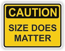 Image result for "size matters" quotations