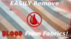 Removing blood stains from your mattress is no easy task but with our methods you. How To Easily Remove Blood Stains From Fabric Youtube