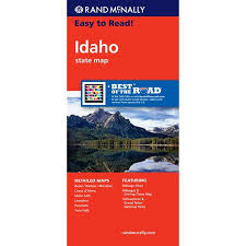 Books In 2019 Products State Map Idaho Map