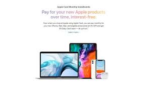 The program has since expanded to include a number of other financing options for mac, ipad, airpods, apple watches and other eligible apple products. Apple Expands 0 Interest Apple Card Financing Options For More Devices Neowin