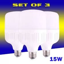 Led Light Bulb Set Of Three 5watts