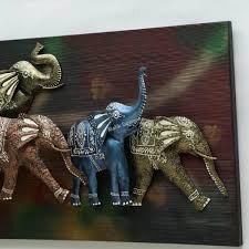 Elephant Wall Decor Frame Art