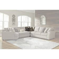 Sectional Living Room Set In Driftwood