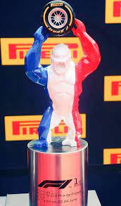 Capturing a double french podium at the circuit paul ricard. The French Grand Prix Trophy Was A Bit Different