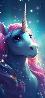 beautiful unicorn blue wallpapers