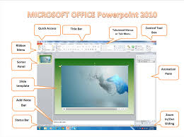 Parts And Functions Of Powerpoint 2010 Combinebasic Computer