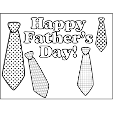Download this adorable dog printable to delight your child. Fathers Day Ties Coloring Page