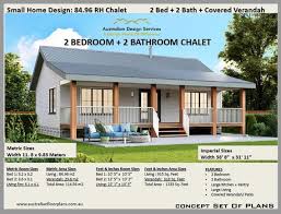 Design 2 Bedroom 2 Bathroom House Plans