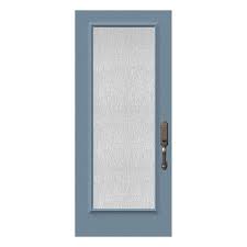 Rain Door Glass Insert For Entry Doors