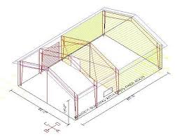 40 X 60 X 15 Steel Building For