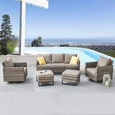 Belord Wicker Patio Furniture 5 Piece