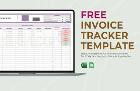 free invoice tracker template