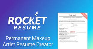 permanent makeup artist resume creator