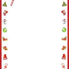 Holiday Letter Border Template Best Holiday Border Template