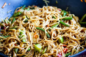 stir fried mongolian noodles