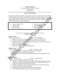 Download free cv or resume templates. Download The Quality Engineer Resume Sample Three In Pdf