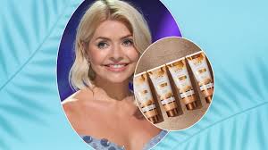 holly willoughby s glowing body makeup